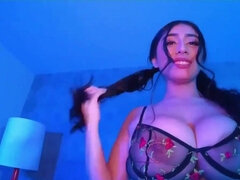 She Knows What She's Doing - Hairy Busty Latina in homemade POV hardcore