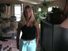Amber Lynn Bach gets pounded at home