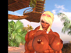 second life muscle dame exercise