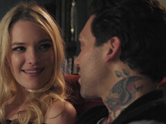 Hot babe Kenna James gets fucked hard by tattooed guy