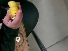 Boquete, Ônibus, Exibicionismo, Punheta, Público, Trem