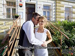 Braut, Gehörnter ehemann, Tschechisch, Hd, Pov, Muschi, Rasiert, Hochzeit