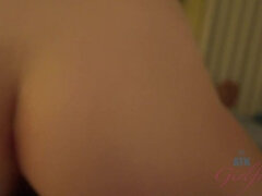 Amatör, Creampie, Pappa, Fotjobb, Flickvän, Olja, Orgasm, Pov