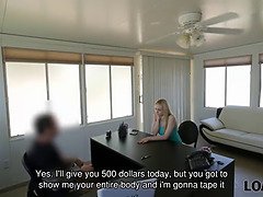Loan4k. girl really needs cash so why strips and gets fucke