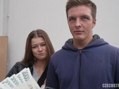 Paja Sold his Euro Girlfriend Olivia Sparkle for cash - amateur reality hardcore