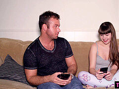 TEENFIDELITY fur covered French nubile Luna opponent Assfucked By Her Cousin