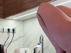 18, 아마추어, 엉덩이, 에로틱, 공개동영상, 조그마한, 스커트, 청소년