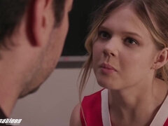 Ερασιτέχνης, Ξανθιά, Πίπα, Βαθυ λαρυγγι, Σκληρό, Μαθήτρια, Στρώνουν, Δασκάλα
