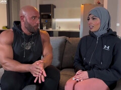 Big-titted Muslim Wife Interracial Sex