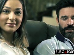 Stor kuk, Långt ner i halsen, Hd, Man, Milf, Suger, Trekant, Fru