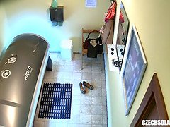 Amador amadora, Tchecoa, Hd, Mamãe, Solário, Câmera de web webcam