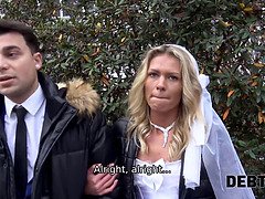 Rubia, Novia, Cornudo, Hd, Dinero, Pov, Tatuaje, Esposa