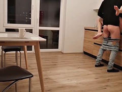 My Best Friend Fucked My Wife And Cum In Her Mouth In The Kitchen
