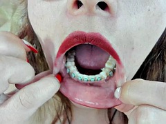 Mouth tongue teeth camgirl bad auro chaturbate com