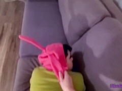 오랄섹스, 사정 샷, 웃긴, 난장이, 음경, 빨아들이는