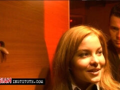 Russianinstitute clip with appealing Valentina Blue from Russian Institute