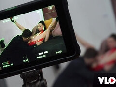 Jenny Doll's Passionate Couch Sex BTS - Michael fly