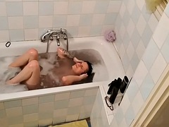 Dad put hidden camera in a slim teen girls bathroom pt1 hd