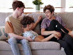 NastyTwinks - Tickled Twink - Zane Bright doesnt want to give up the controller, Donavin and Jayden tickle and fuck to make him