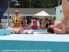 pretty strippers competition in the indiana forest