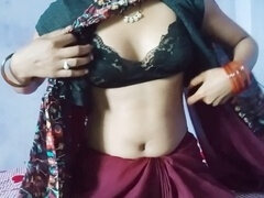 Indian Bhabhi cheats on her husband with Dever - hot and rough sex with clear Hindi audio