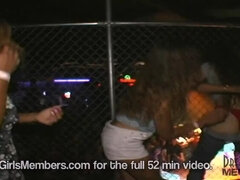 Club Upskirts & Super Hot Chicks In A Wet T Contest