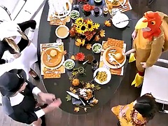 Kinky Family Thanksgiving Orgy