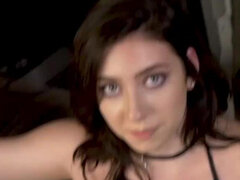 Super hot Amilia Onyx gets punished by stepdad for watching porn