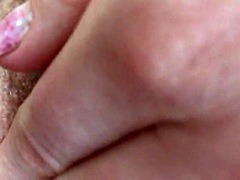 Please fuck me and cum inside. Female orgasm. Close up of open pussy and creampie