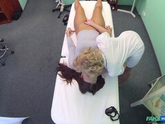 Doctor And Nurse Give Foreign Patient A Thorough Checkup 1 - Sandy Ambrosia