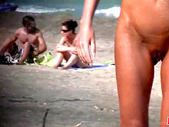 Jackass nude Beach hidden cam Real first-timer Milfs Spycam