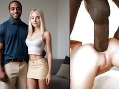 My Stunning Blonde Spouse Engulfed in Flames by Her Enormous Black Lover - BBC Surprise!