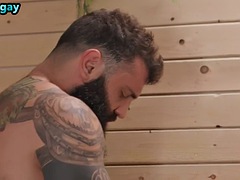 Anal, Boquete, Jato de porra, Gay bicha veado, Peludoa, Punheta, Músculo, Sauna