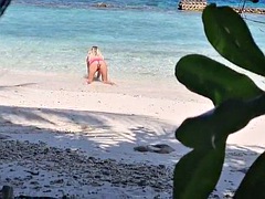 Sex On The Beach - Amateur Nudist Voyeur