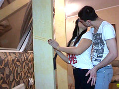 cuckold russian girlfriend screwed by boyfriends pal