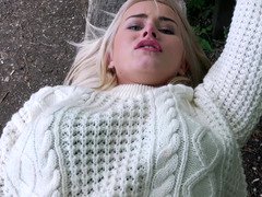 Amateur, Blonde, Tir de sperme, Faciale, Femelle, Pov