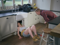 Plumber Carly Rae Summers seduces owner of the house for sex