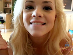 Horny Elsa Jean at point of view trailer