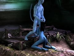 Neytiri getting fucked in Avatar 3D adult entertainment parody