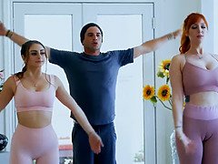 Curious Babe Minxx Marley Joins Her Bestie And Her BF For A Wild Free Use Sex