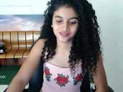 Latina teen with bubble butt webcam video