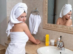 Любители, Большая жопа, Большие сиськи, Пальцем, Мастурбация, Бритые, Соло, Стриптизерша