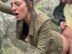 French Housewives Unleash Outdoor Passion in Steamy Threesome