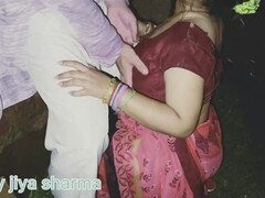 Indian bhabhi with sasur enjoys natural tits action with family taboo sex vibe