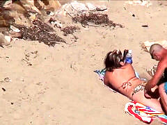 Amatoriale, Spiaggia, Bikini, All'aperto, Guardone