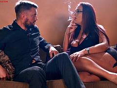 Smoking slut