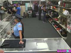 Sexy Hot Police Officer In The Pawnshop Wanting To Strike A Deal