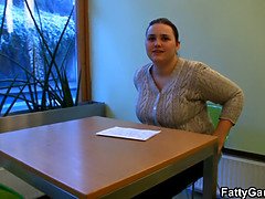 Big booty BBW masseuse rides his dick