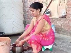Stepmom doctor Rajlaxmi Aunty gets down and dirty with some Indian sex action
