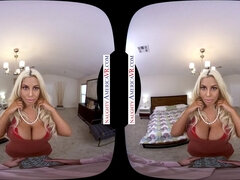 Naughty America Bridgette B gives you a special present - Blonde